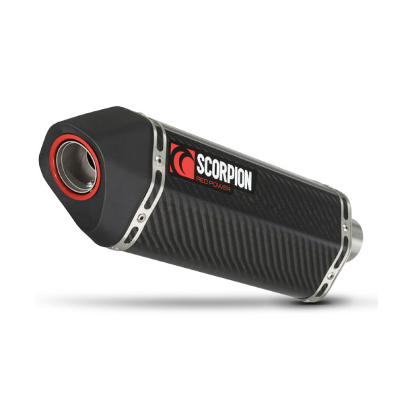 Scorpion Exhaust Honda CBR300 R 2014 - 2019 Serket Parallel Slip-on Carbon Fibre Sleeve